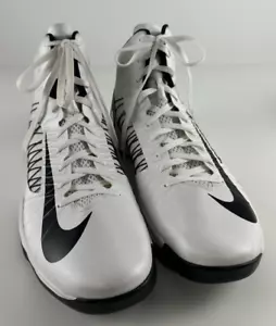 Nike 524882-100 Hyperdunk Lunararlon bianche e nere taglia 18 - Foto 1 di 16