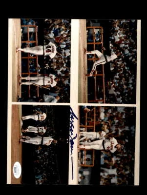 Reggie Jackson JSA Coa Hand Signed 400 HR 8x10 Photo Autograph - Image 1 of 3