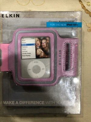 Belkin Sport Armband For Ipod Nano F8Z254 Pink  - Image 1 of 2