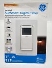 GE SunSmart In-Wall Digital Timer Daily Times 3 Way Programmable Settings 32787