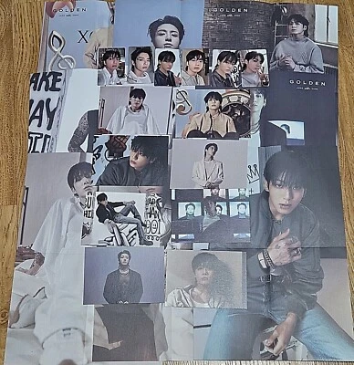 BTS JUNGKOOK 1ER ÁLBUM EN SOLITARIO ÁLBUM DORADO TARJETA FOTOGRÁFICA ORIGINAL Y POSTAL Y PÓSTER - Imagen 1 de 4