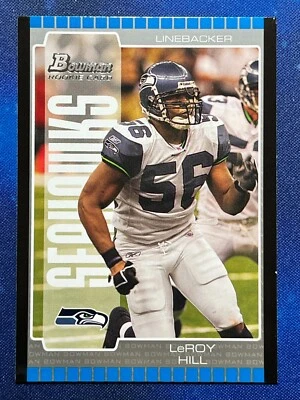 2005 Bowman Football Rookie (RC) #253 LeRoy Hill Seattle Seahawks - Image 1 of 2