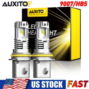 AUXITO 9007 LED Headlight Bulbs Conversion High Low Beam 6500K Super Bright EPG - Picture 1 of 12