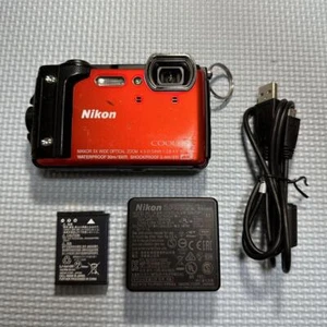Nikon COOLPIX W300 Waterproof 4K w/Battery,Charger Working Perfectly Japan - Picture 1 of 8