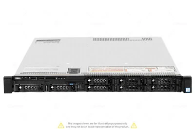 DELL PowerEdge R630 8SFF 2x Xeon E5-2640 v4 128 GB RAM 2x 900GB 6G SAS HDD Rails - Image 1 of 4