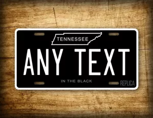 Personalized Tennessee In The Black License Plate 6x12 Custom Auto Tag - Bild 1 von 6