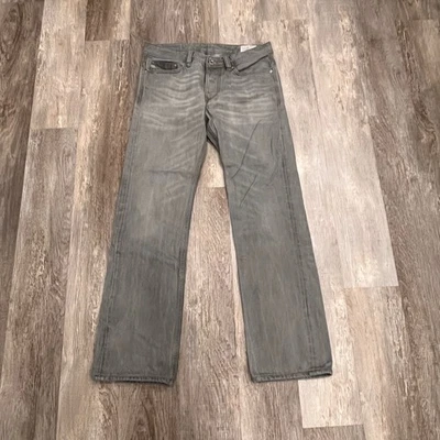 Jean de mezclilla Diesel Industry para hombre VIKER regular recto WASH008WM gris lavado 30x32 Foto 1 de 4