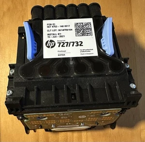 HP 727 Printhead HP DesignJet T1500 T2530 T1530 T3500 T930 T920 T2500 Parts Only - Afbeelding 1 van 9