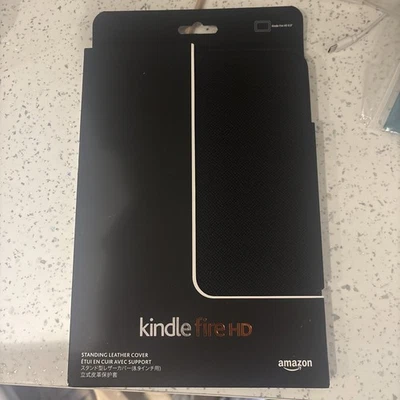 Genuine Amazon Standing Leather Case Kindle Fire HD 8.9" (2nd Gen. 2012 Release) - Image 1 of 2