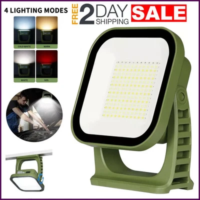 Magnetic LED Rechargeable Light For Work Mechanics Car Truck Portable Waterproof - Image 1 of 4