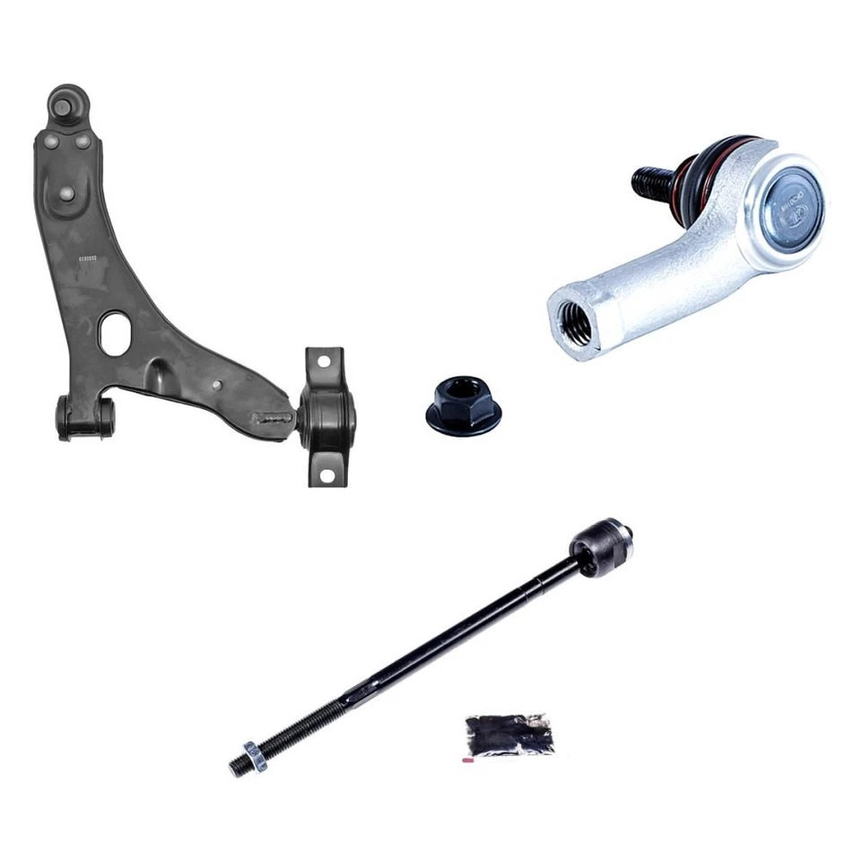 For Ford Focus 02-04 Control Arm with Ball Joint and Tie Rod End Kit Solutions - Изображение 1 из 1