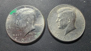 Satz 2018 P&D Kennedy Half Dollars, zirkuliert NIFC LESEN LESEN LESEN - Bild 1 von 2
