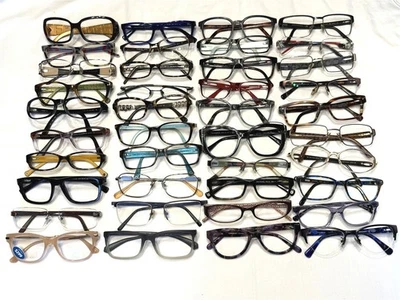 Lote 40 marcos de gafas Tiffany Versace Burberry y otros piezas reparación ver Desc. Foto 1 de 4