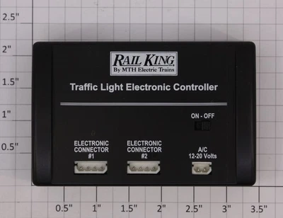 MTH 30-1089-101X RailKing Traffic Light Electronic Control Switch without Wires - Image 1 of 3