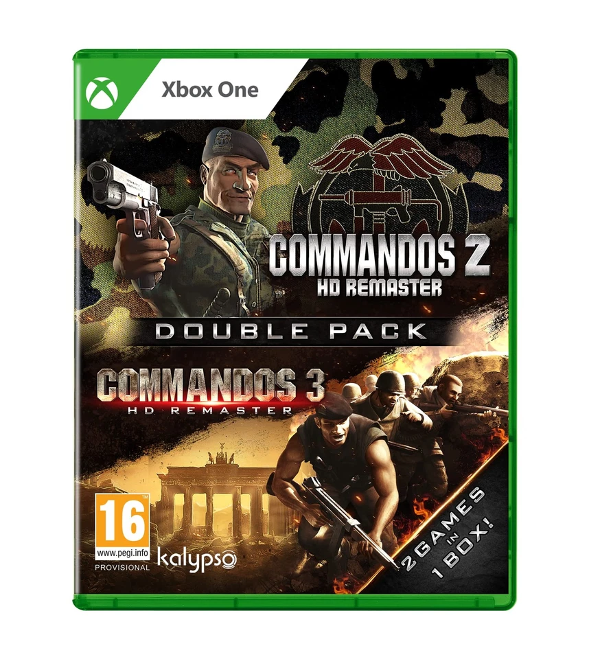 Commandos 2 & 3 – HD Remaster Double Pack (Xbox One) (Microsoft Xbox One) - Image 1 of 4