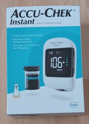 Accu-Chek Instant - Blood Glucose Meter with Large Display NEW and Original Packaging! mg/dl - Image 1 of 3