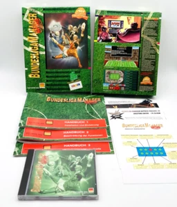 Bundesliga Manager Hattrick Fußball CD Rom PC Big Box OVP - Bild 1 von 16