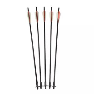 24" Crossbow Bolts Fiberglass Arrows Release Archery Hunting Decocking System - Picture 1 of 12