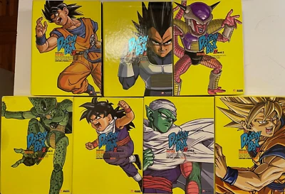 USED GREAT Dragon Ball Z (1989) DVD Box Sets Complete Volumes 1 - 7 Funimation Foto 1 de 4