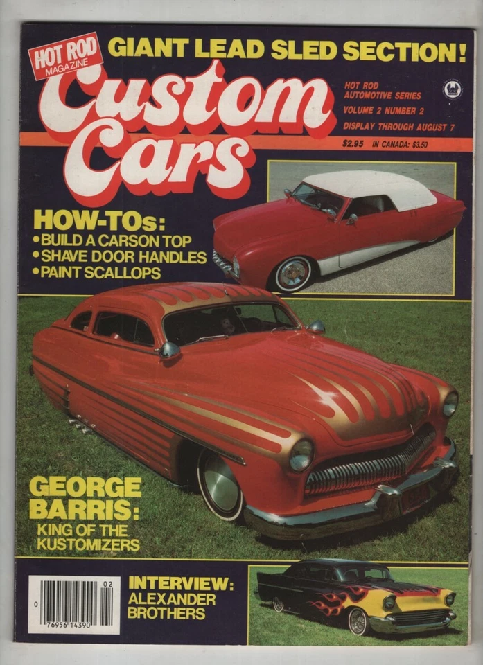 Hot Rod Custom Cars Special Mag George Barris & Alexander Bros 1984 042321nonr - Image 1 of 1