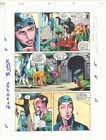 Jla #45 P.10 Color Guide Art - Talia And Ra's Al Ghul - 2000 By John Kalisz