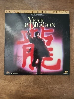 "Year of the Dragon" Laserdisc LD Deluxe Letterbox Edition Extended Play 2 Discs - Image 1 of 4