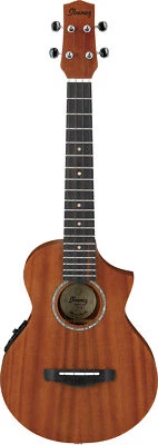 Ibanez UEW5E All Mahogany Concert Acoustic-Electric Ukulele Natural - Image 1 of 4
