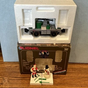 Lionel 8-87203 Santa and Snowman Hand Car w Tools Box Made USA - Picture 1 of 5