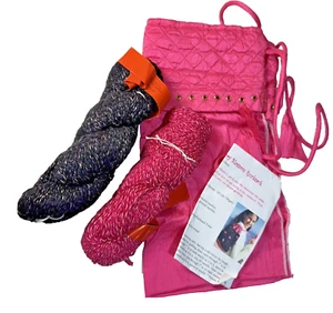TILLI TOMAS - Beautiful Silk Rucksack kit - two skeins Silken Shimmer Chenille - Picture 1 of 4