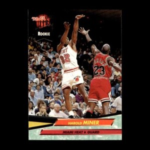 Harold Miner 1992-93 Ultra Rookie Miami Heat #293 R328Q 31