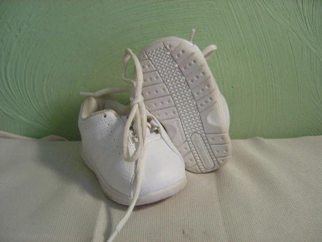 Zapatillas con cordones blancas y azules para bebé/niño pequeño KID CONNECTION talla 1 Foto 1 de 4