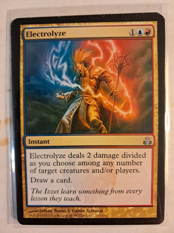 4x Electrolyze Guildpact (111/165) MTG MAGIC LP PLAYSET OF 4 - Image 1 of 1