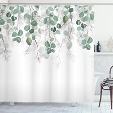 Ambesonne Eucalyptus Shower Curtain for Bathroom Decoration