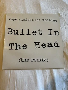 Rage against the machine - Bullet in the head, 12' vinyl, UK Promo - Picture 1 of 4
