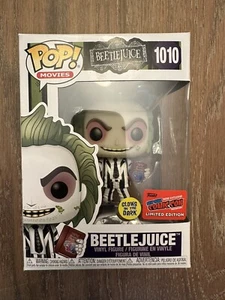 Funko Pop Beetlejuice #1010 Beetlejuice Gitd Nycc 2020 Official  - Picture 1 of 7