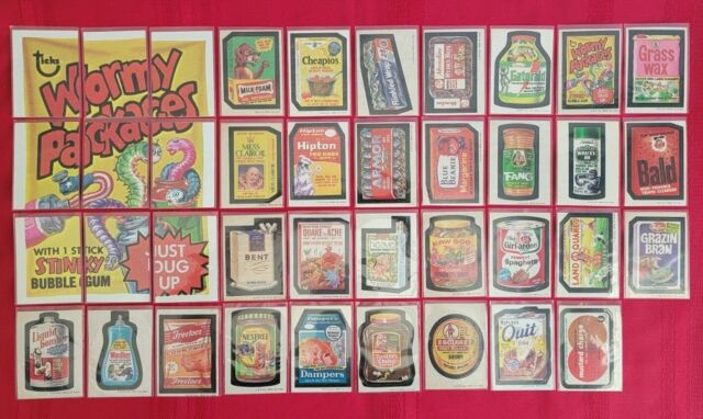 1979 Topps Wacky Packages uncut card sheet nm 2 sets rare 