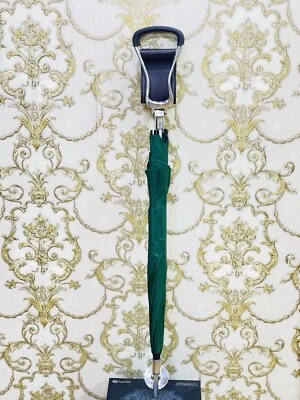 Hunting Umbrella Shooting Umbrella Seat Stick Umbrella With Leather Seat. - Image 1 of 4