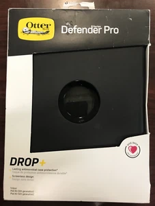 NEW SEALED OtterBox Defender Pro Case Stand Apple iPad Air 5th & 4th Gen Black - Picture 1 of 3