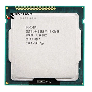 Intel Core i7-2600 3.40GHz Socle 1155 Quad Core Processeur Max. 3.80GHz CPU - Picture 1 of 1