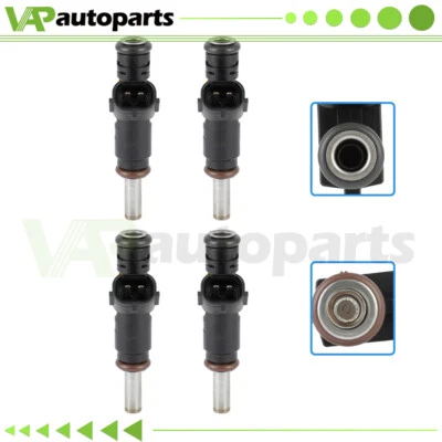 4 Fuel Injectors For Mini Cooper 1.6L 2007 2008 2009 2010-2016 13537528176 - Изображение 1 из 4