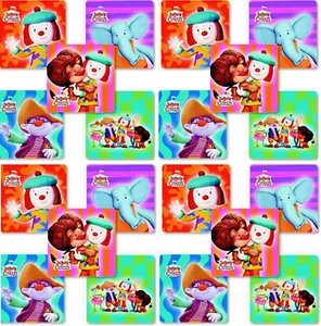 Disney JOJO's JO JO's Circus 20 LARGE Stickers! Skeebo Goliath Dinky - Picture 1 of 2