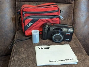 Vivitar 300 Z Serie 1 Autofokus Zoomobjektiv 35 mm Filmkamera Handbuch & Film - Bild 1 von 9