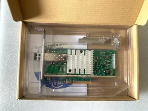 Intel X520-SR1 10GB 1P PCIe Ethernet Network Server Adapter E10G41BFSR +1PC SFP - Zdjęcie 1 z 6