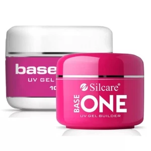 Silcare Base One CLEAR Nail Builder UV Gel Extension False Tips Overlay Hard Gel - Picture 1 of 4