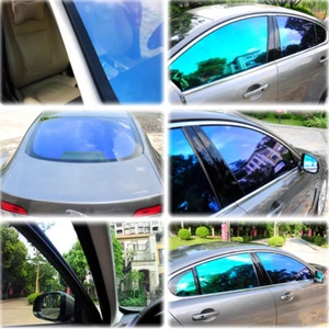 55%VLT Chameleon Color Car Window Film Car Windshield 60''x12'' UV Proof - Bild 1 von 12
