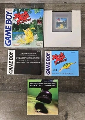 Black Bass: Lure Fishing Nintendo Game Boy GB CIB Complete In Box - Image 1 of 4