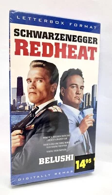 NEW SEALED!!! - RED HEAT (VHS, 1997) LETTERBOX FORMAT - SEALED WITH WATERMARKS!! - Image 1 of 4