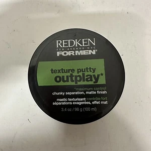 Redken For Men Texture Putty Outplay Maximum Control 3.4 OZ - Picture 1 of 3