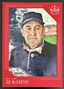 2020 Panini Diamond Kings Baseball Joe McCarthy #8 Red Frame SP New York - Picture 1 of 2