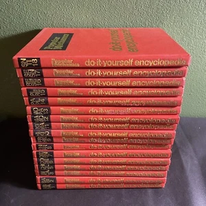 Popular Mechanics do-it-yourself Encyclopedia Hardcover 1982 Lot of 17 - Picture 1 of 19